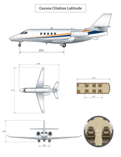 Cessna Citation Latitude - Bloom Business Jets