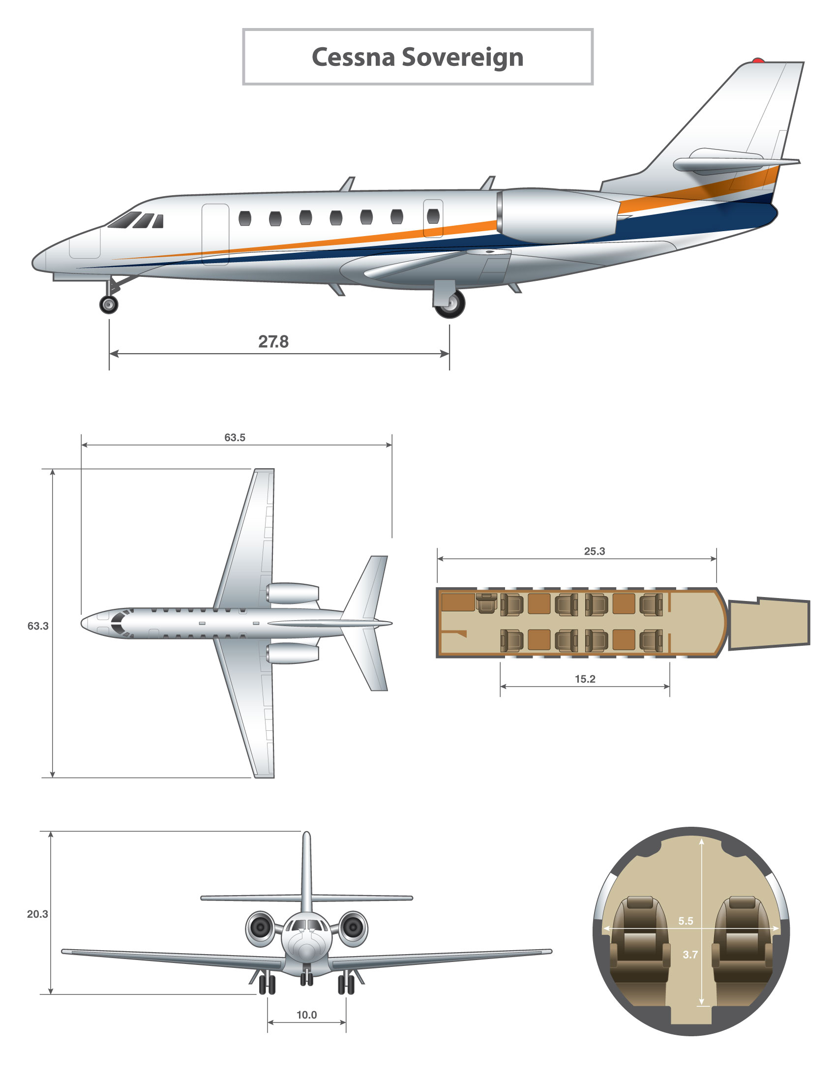 Cessna Citation Sovereign - Bloom Business Jets