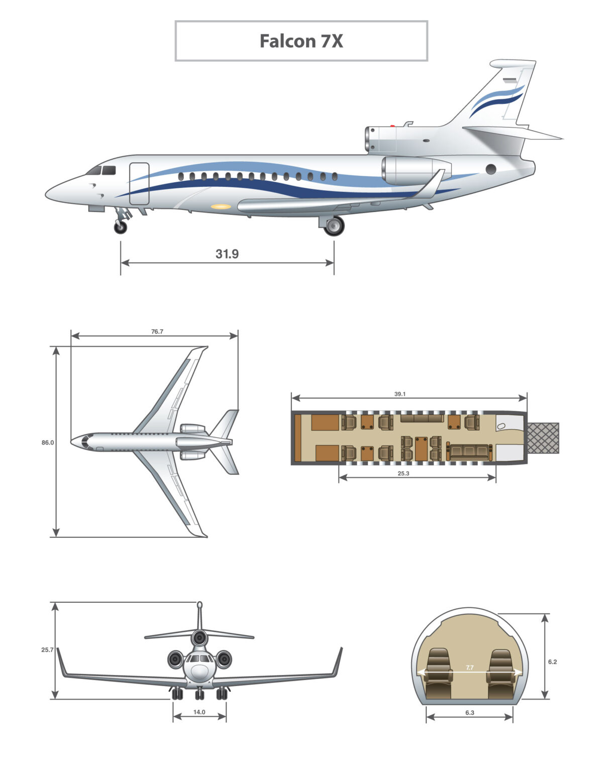 Dassault Falcon 7X - Bloom Business Jets