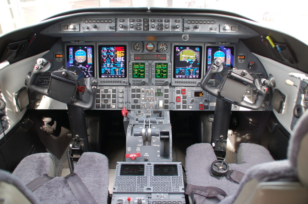 Bombardier Learjet 45xr Cockpit