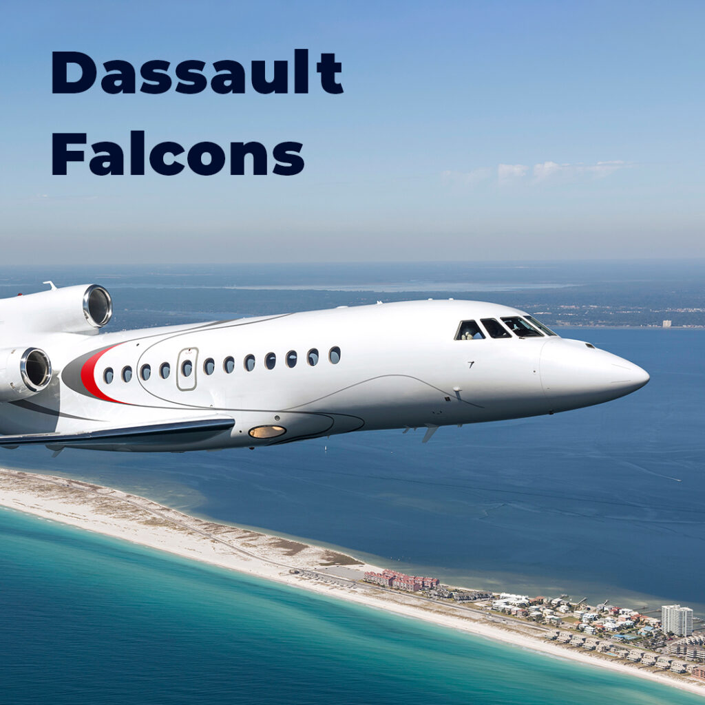 Bloom Business Jets Dassault Falcons private jet for sale.