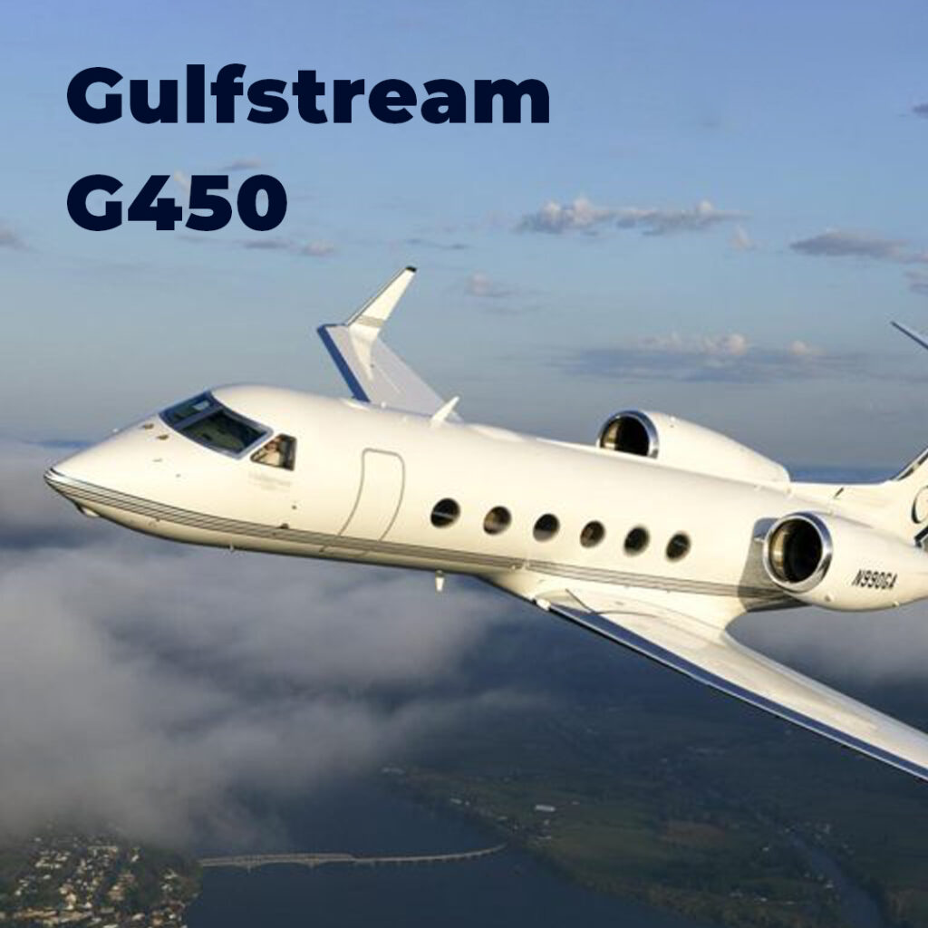 Bloom Business Jets Gulfstream G450 private jet for sale.